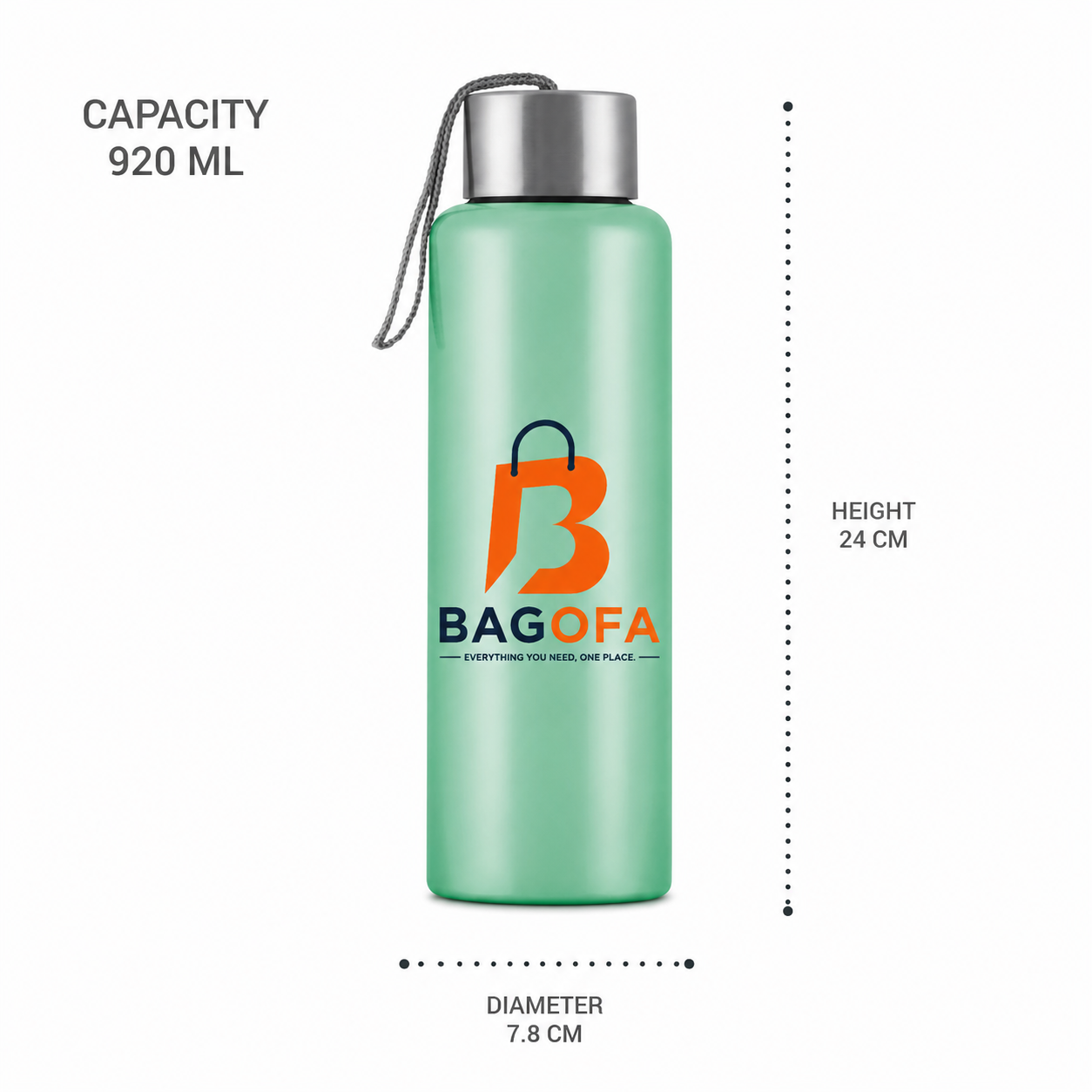 Bagofa Glim Stainless Steel Water Bottle - Image 3